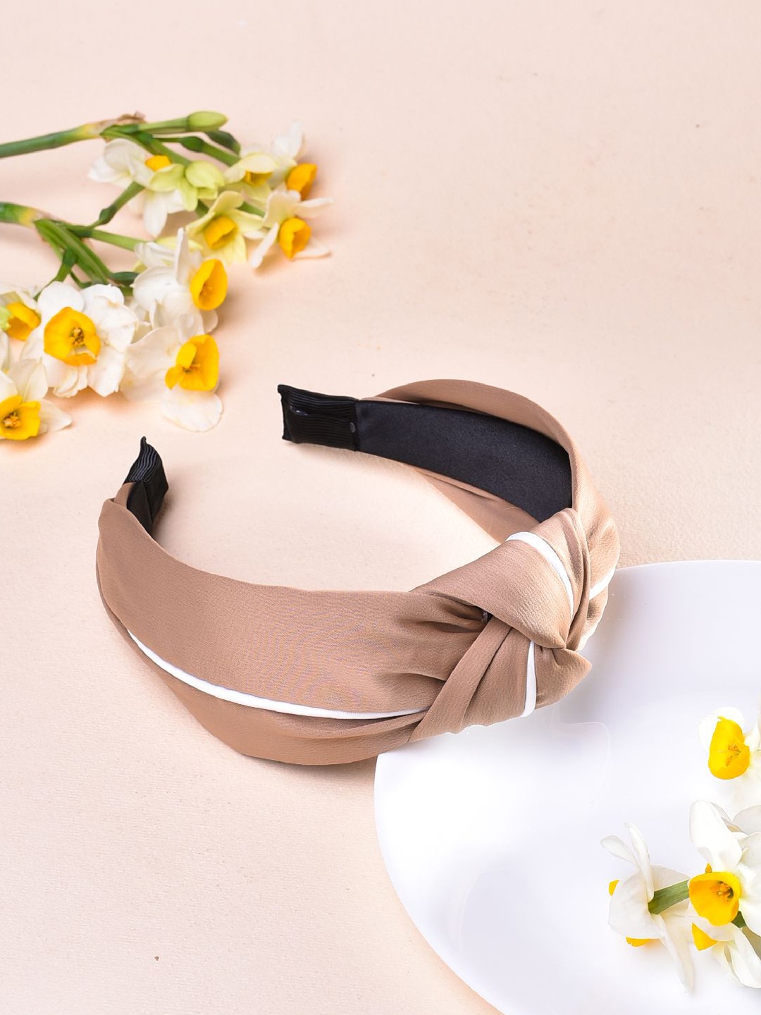 

VOGUE HAIR ACCESSORIES Women Hairband, Brown