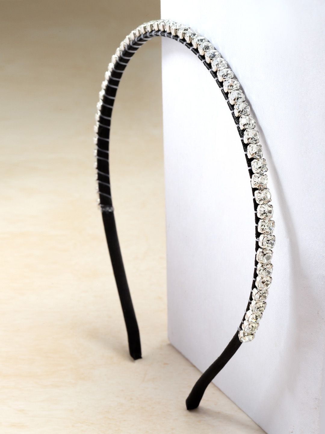 

VOGUE HAIR ACCESSORIES Women Embellished Hairband, Silver