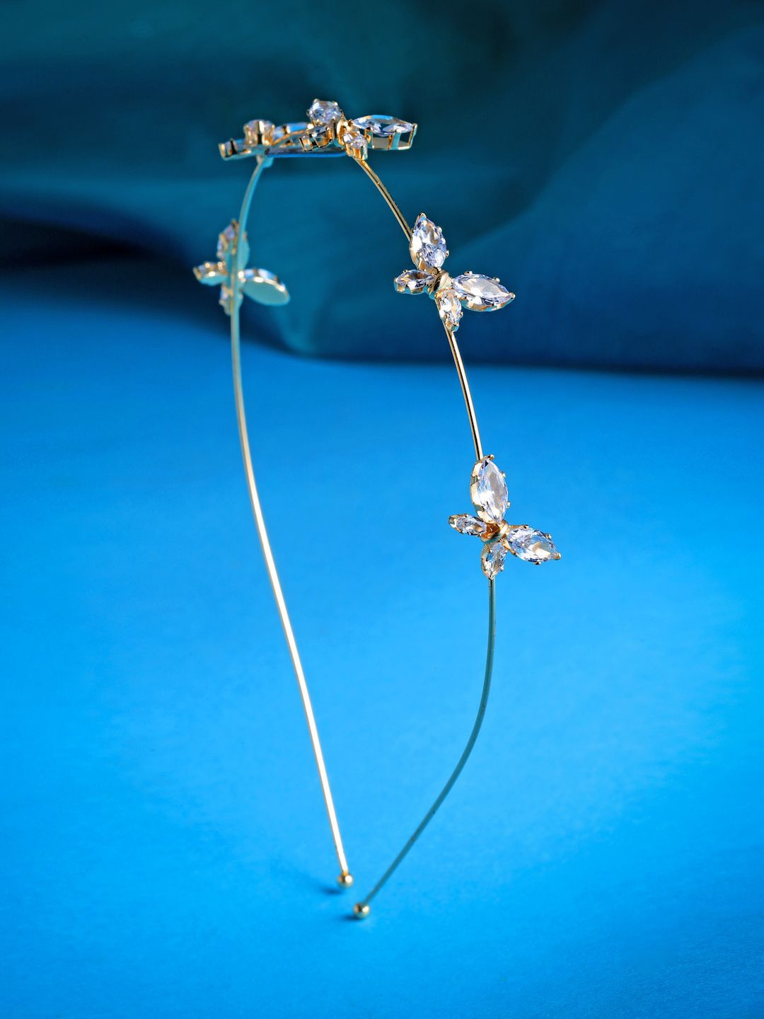 

VOGUE HAIR ACCESSORIES Women Embellished Hairband, Gold