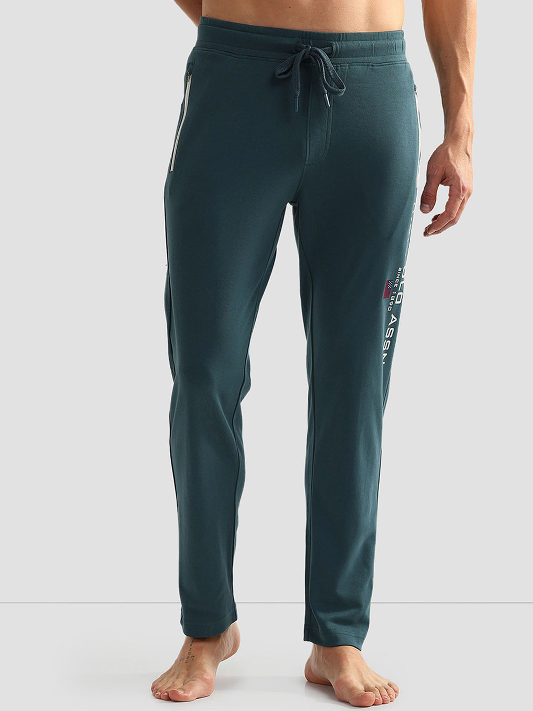

U.S. Polo Assn. Men Mid-rise OR002 Lounge Pants, Teal