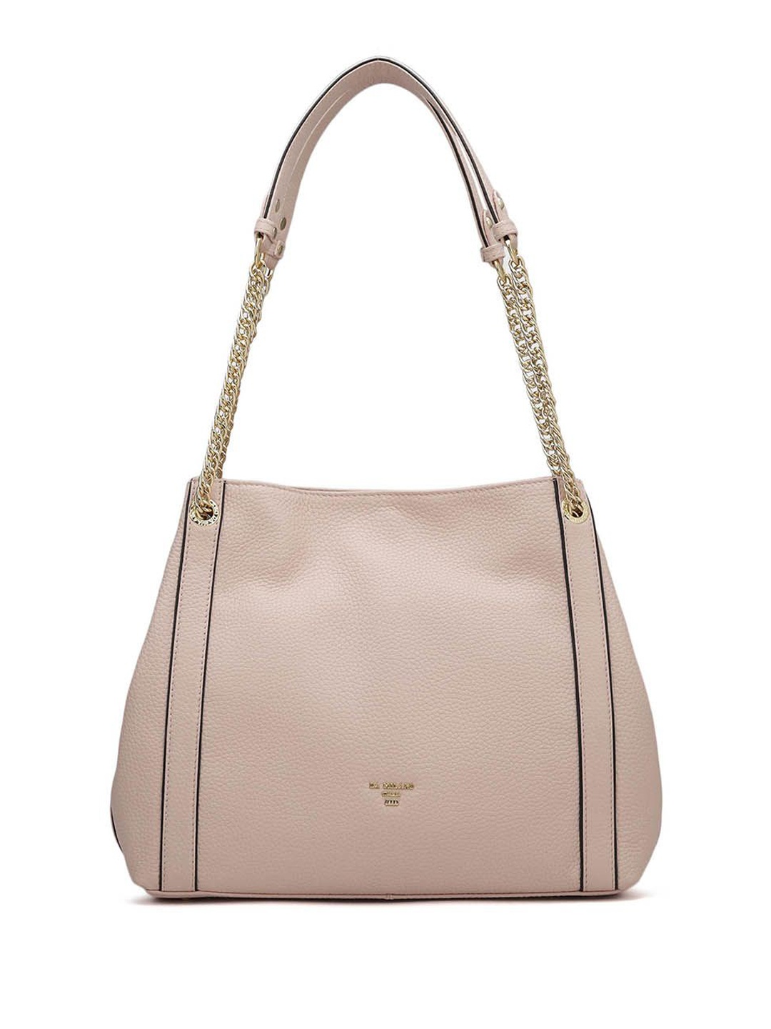 

Da Milano Leather Structured Shoulder Bag, Pink