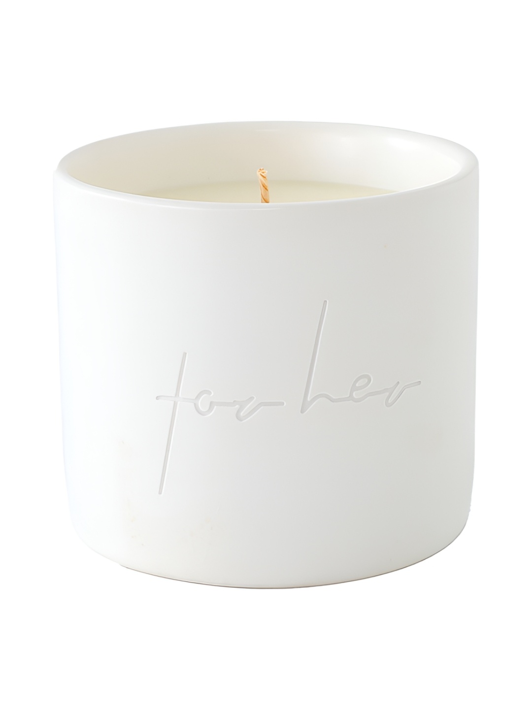 

andMe White 1 pieces Jar Candle