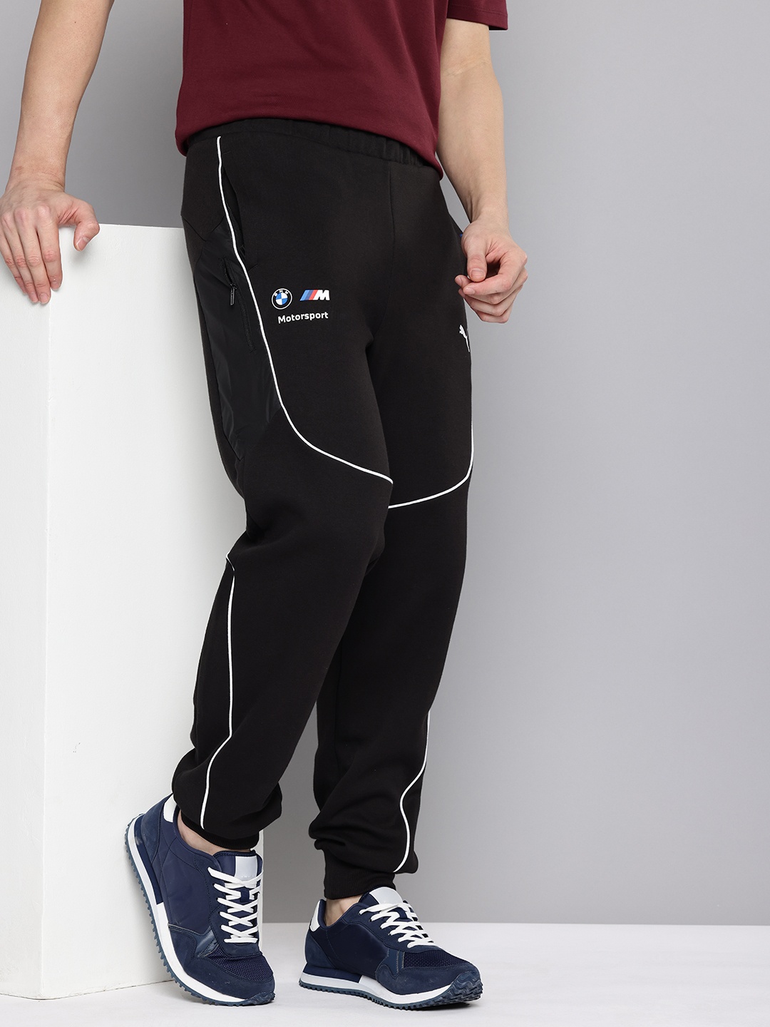 

PUMA Motorsport Men BMW M Joggers, Black
