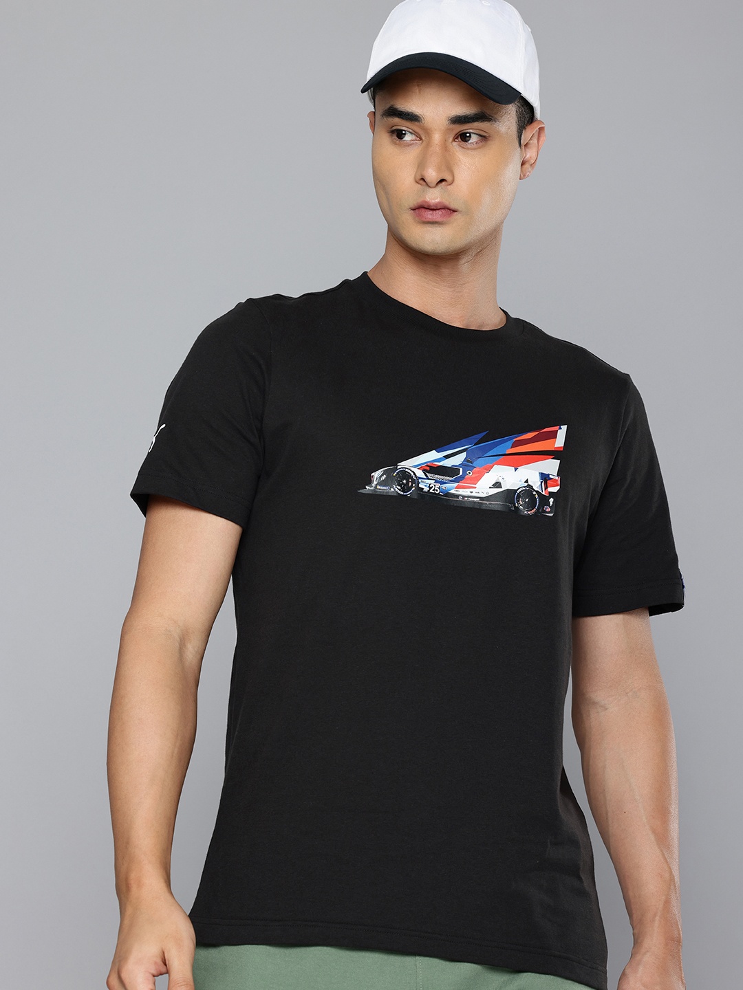 

PUMA Motorsport BMW Motorsport Printed Pure Cotton T-shirt, Black