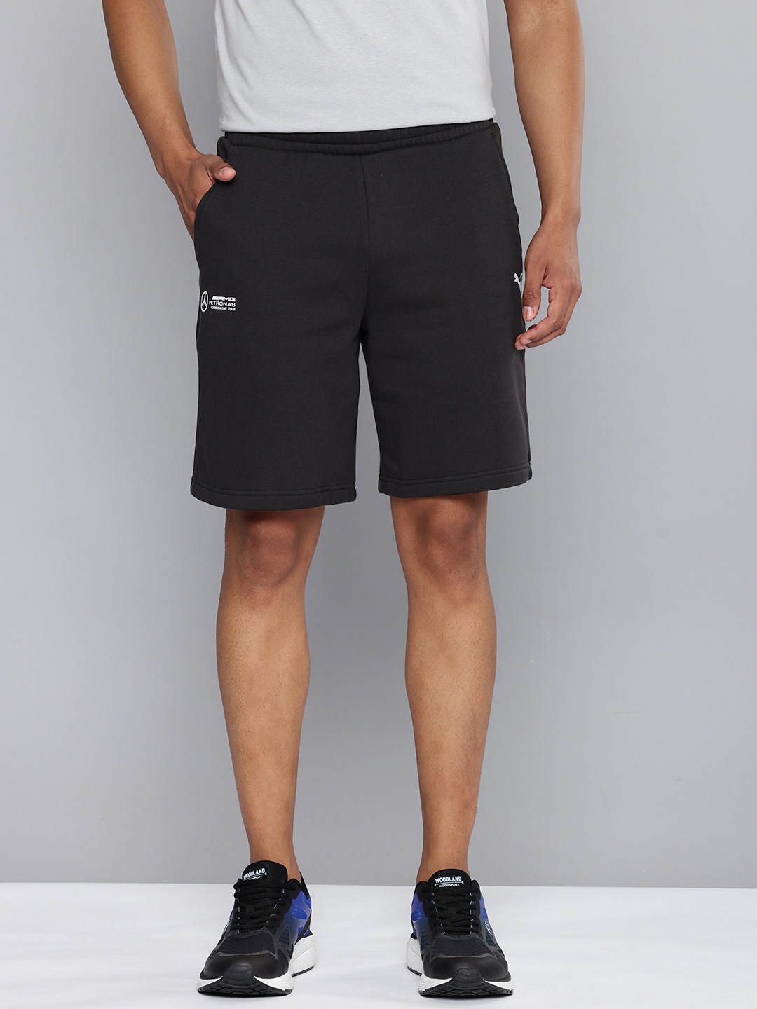 

PUMA Motorsport Men Mercedes-AMG Petronas F1 Sports Shorts, Black