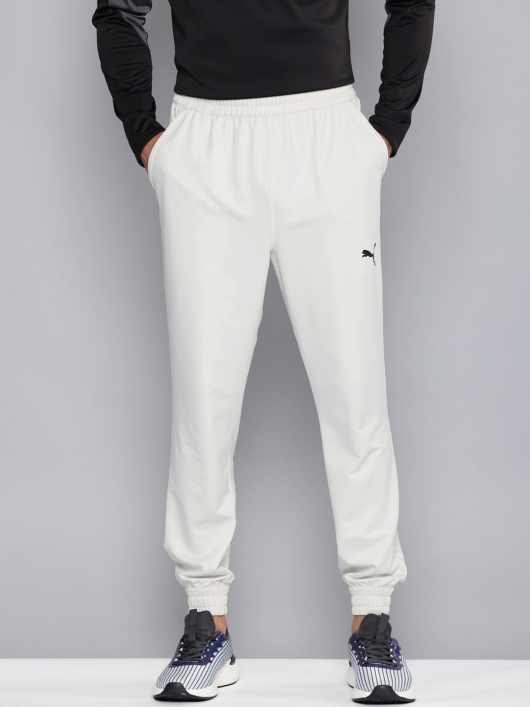 

Puma Men French Terry DryCell Slim Fit Training Joggers, Grey