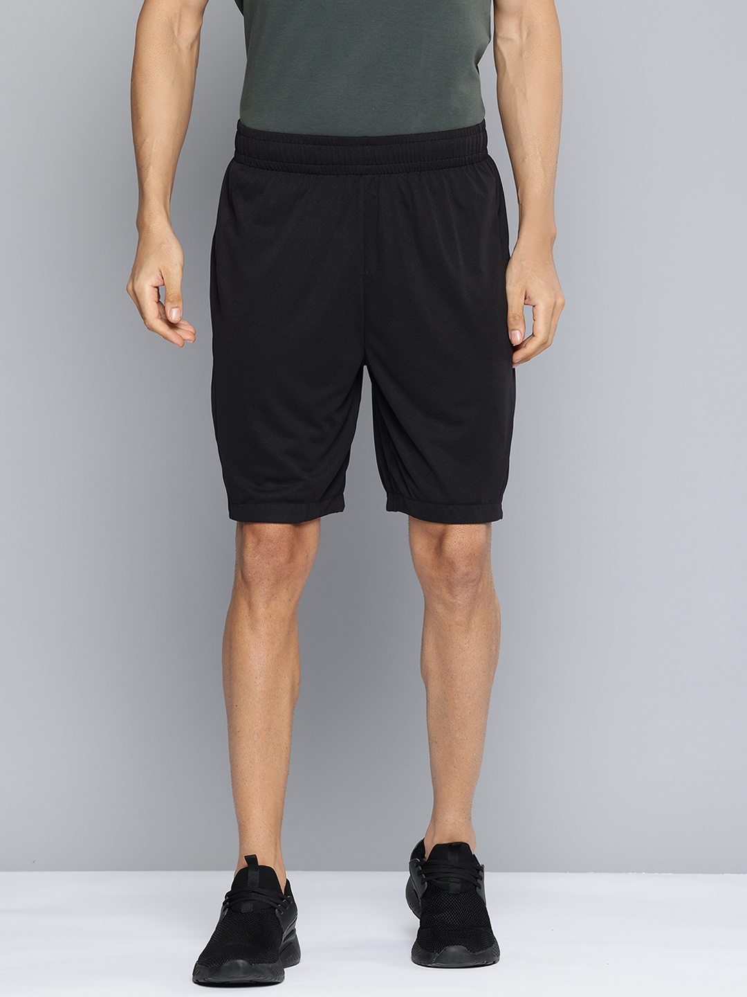 

Puma Men Outdoor Shot Blocker Basketball Shorts, Black