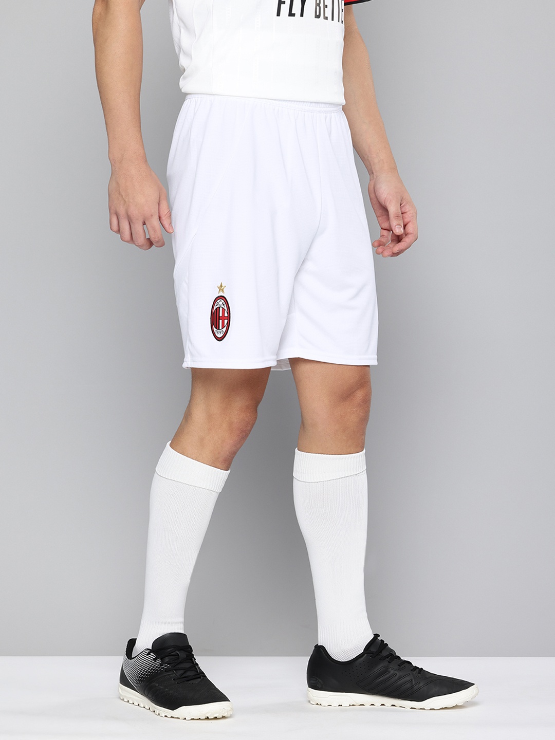 

Puma Men dryCELL AC Milan 24/25 Football Sports Shorts, White