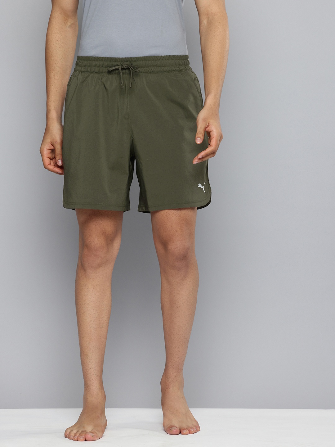 

Puma Men Studio Foundation Drycell Yoga Shorts, Olive
