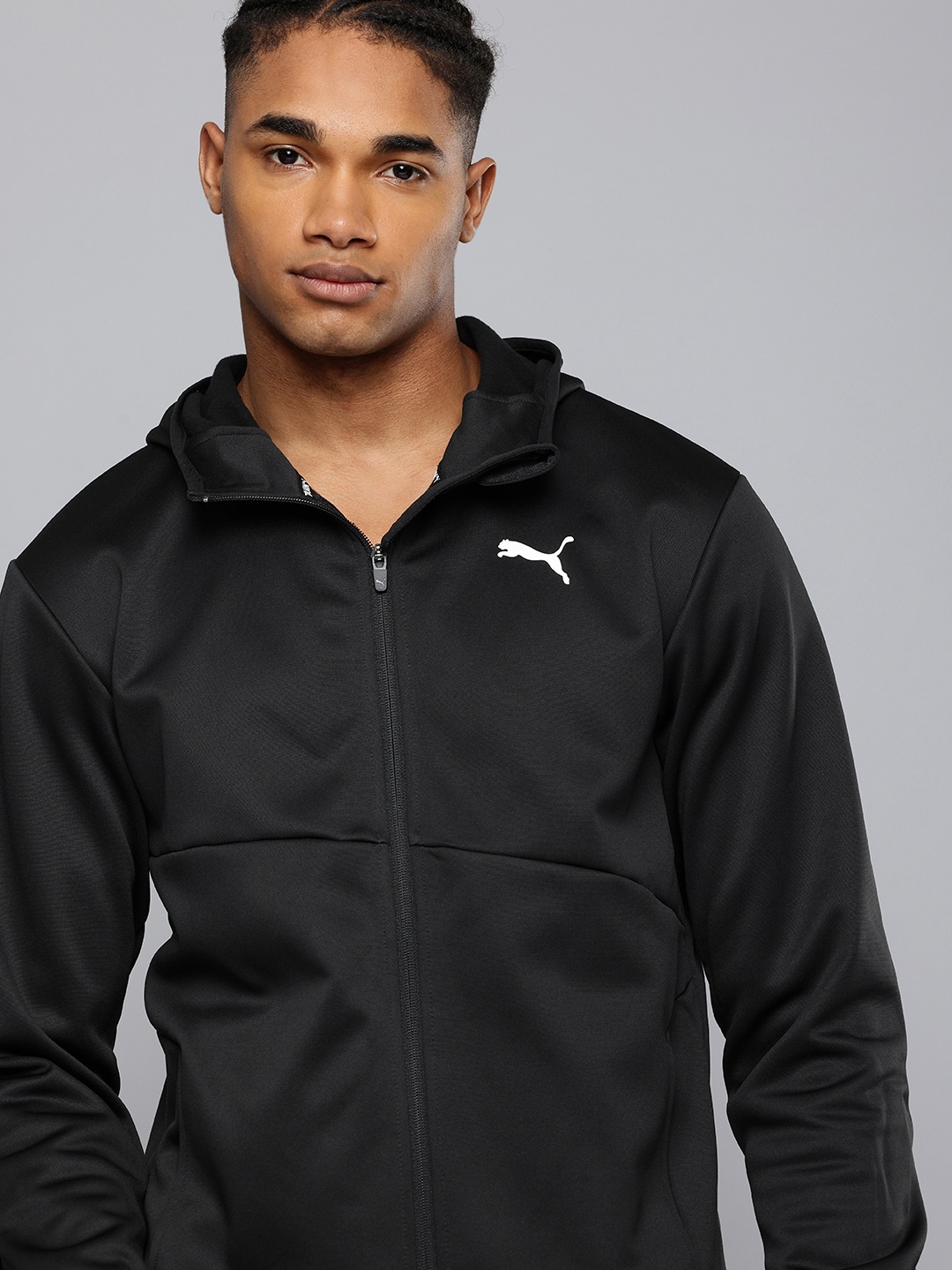 

Puma Train All Day Hooded Warmcell Training or Gym Sporty Jacket, Black