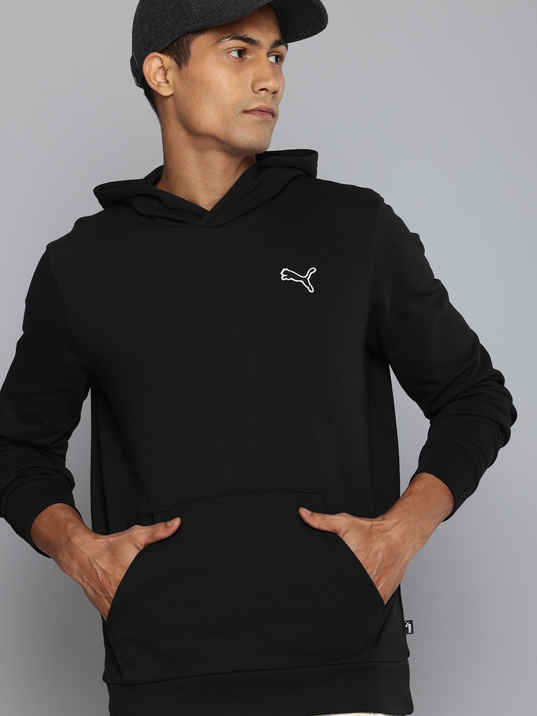 

Puma Better Essentials Hooded Pure Cotton Sweatshirt, Black