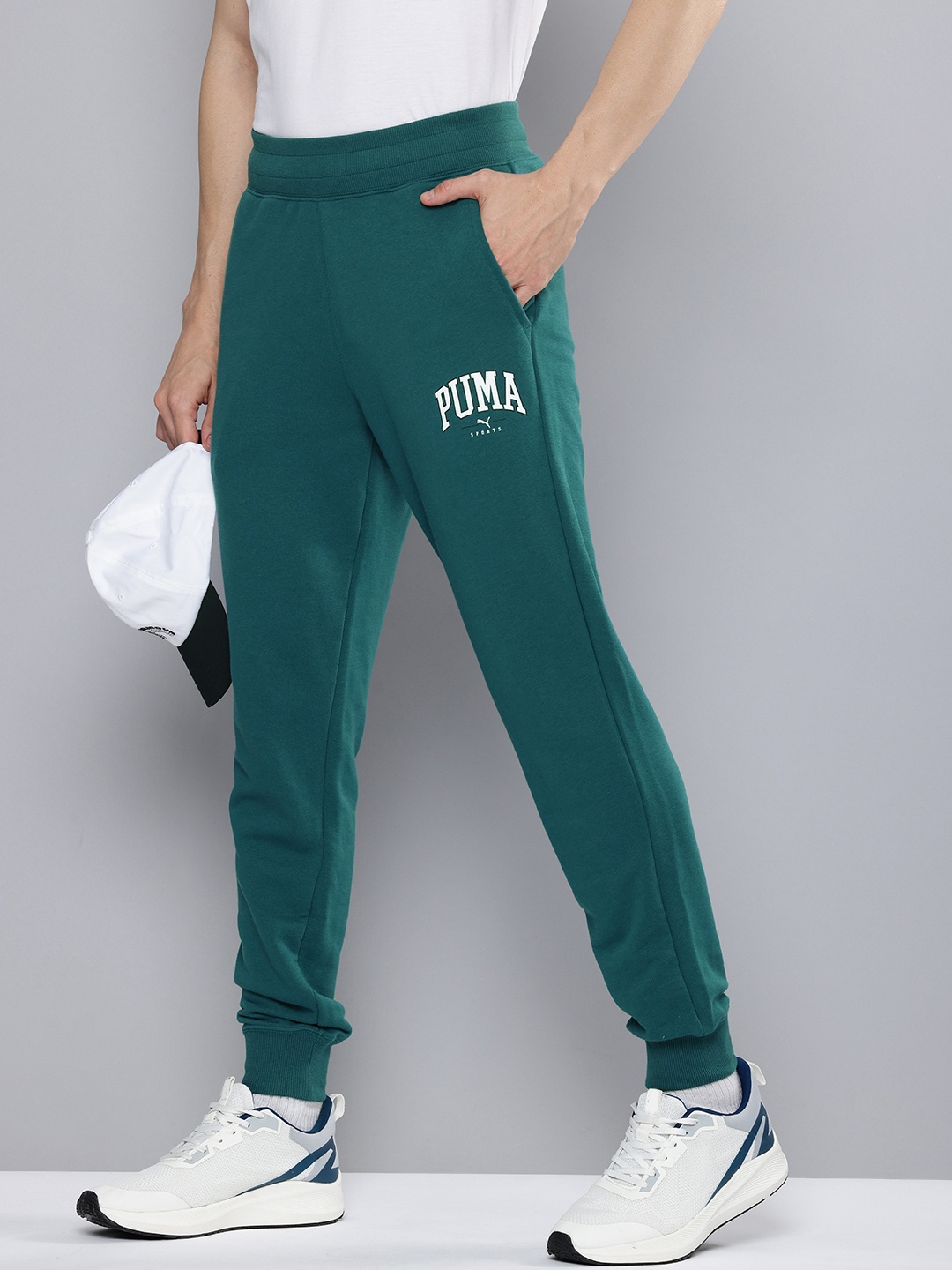

PUMA Men's SQUAD Joggers, Teal