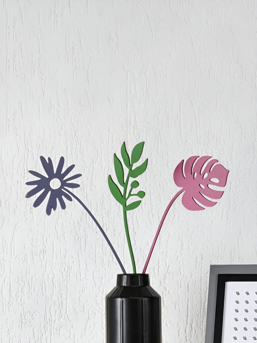 

Athome by Nilkamal Pink 3 Pieces Artificial Plant