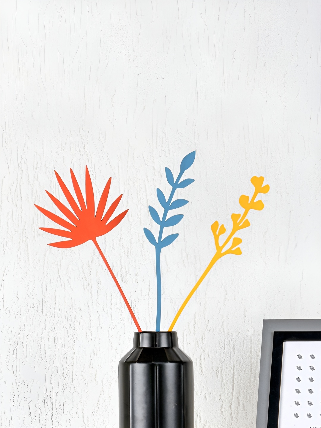 

Athome by Nilkamal Yellow 3 Pieces Artificial Plant