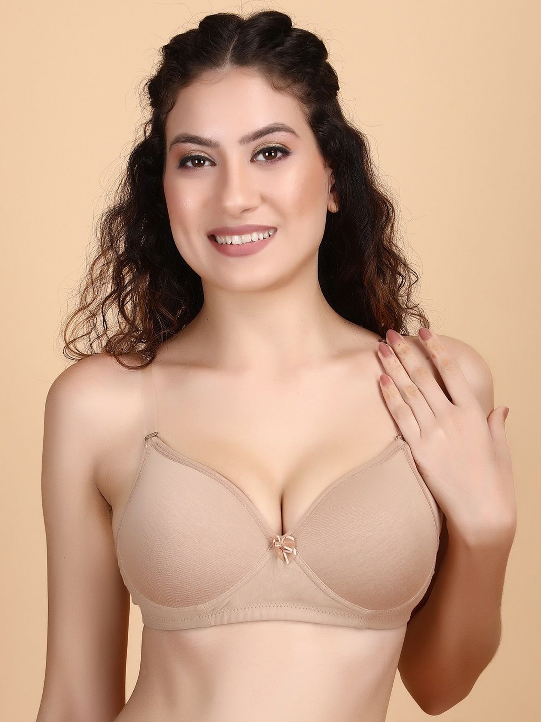 

Klassik Bra Full Coverage Lightly Padded, Beige