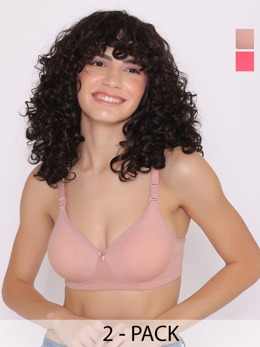 

INKURV Bra Medium Coverage Lightly Padded, Fuchsia
