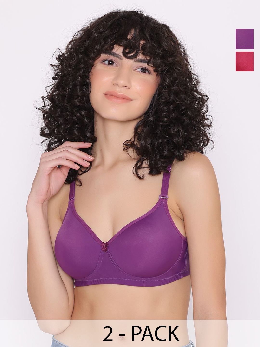 

INKURV Bra Medium Coverage Lightly Padded, Purple