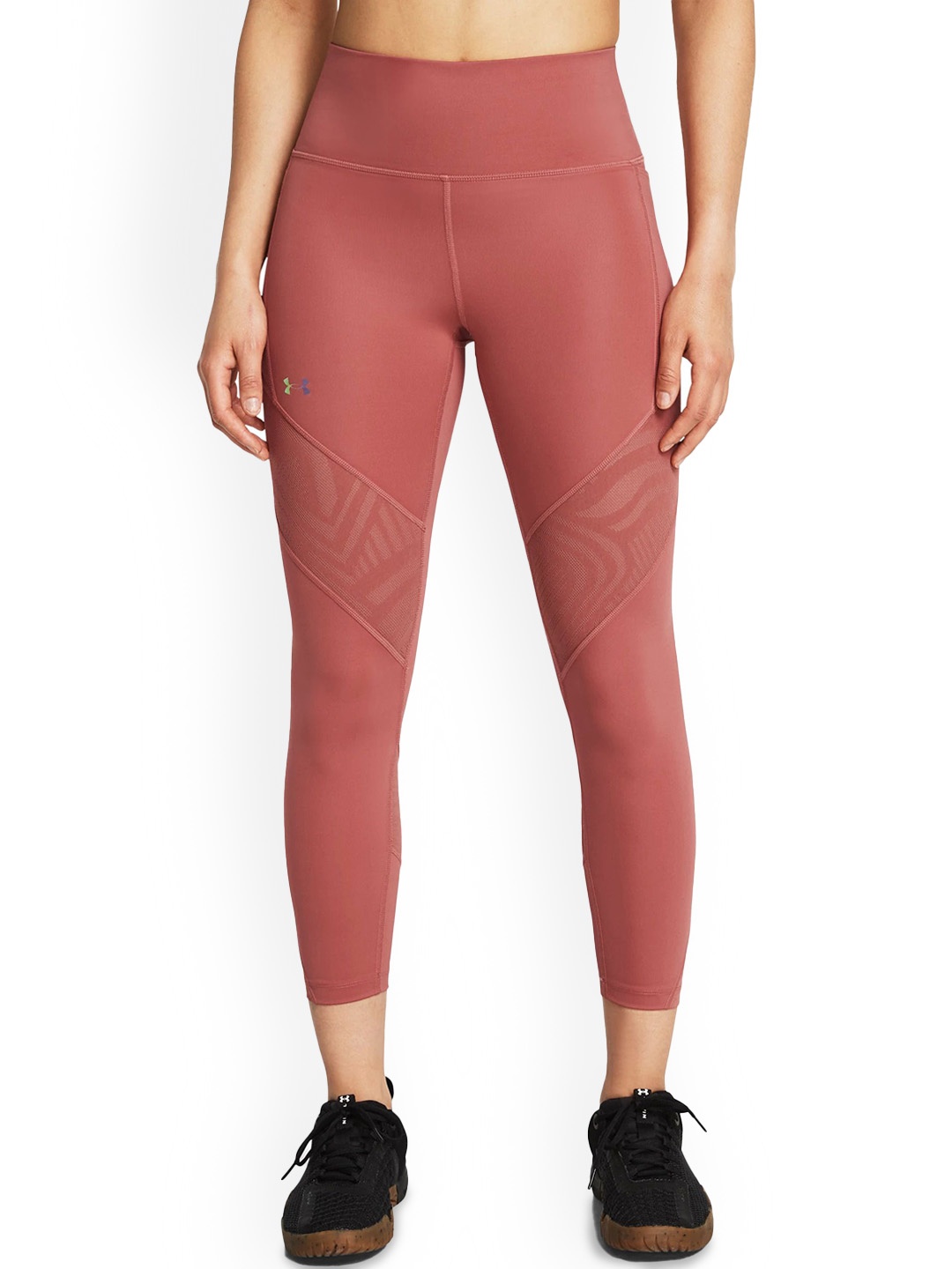 

UNDER ARMOUR Ankle-Length Tights, Red