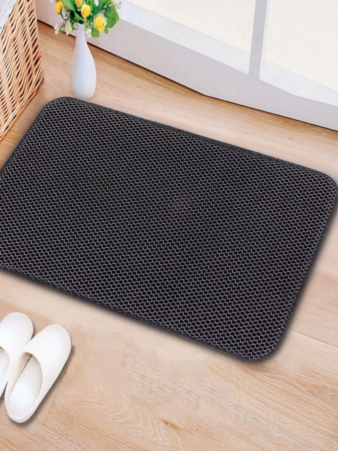 

Freelance Black Striped Anti-Skid Doormats