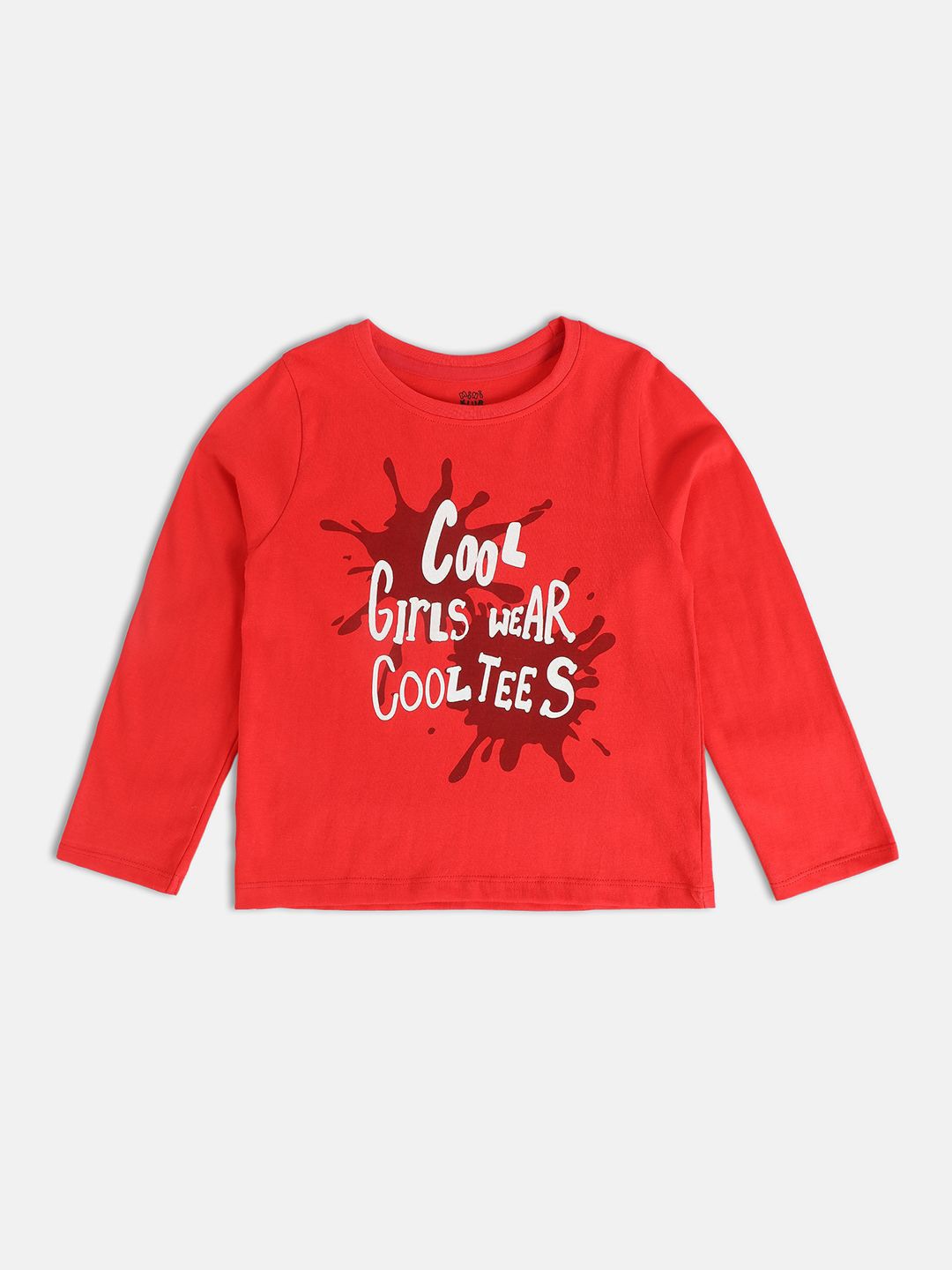 

MINI KLUB Print Cotton Top, Red