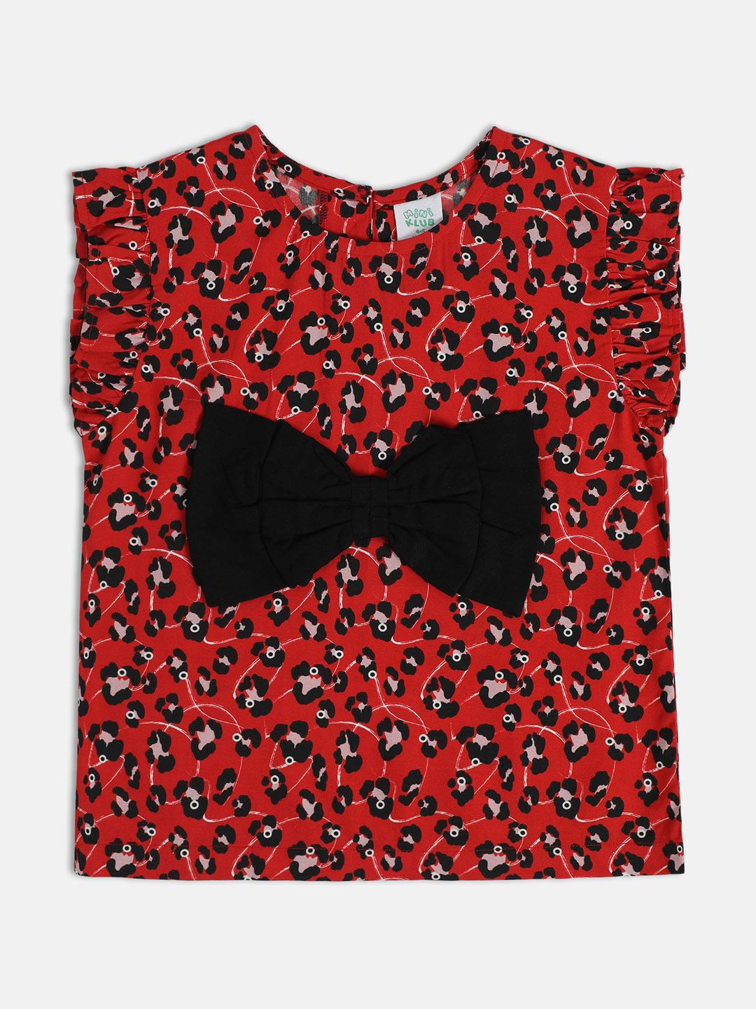 

MINI KLUB Print Top, Red