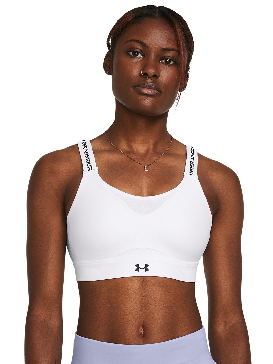 

UNDER ARMOUR Lightly Padded Workout Bra, White