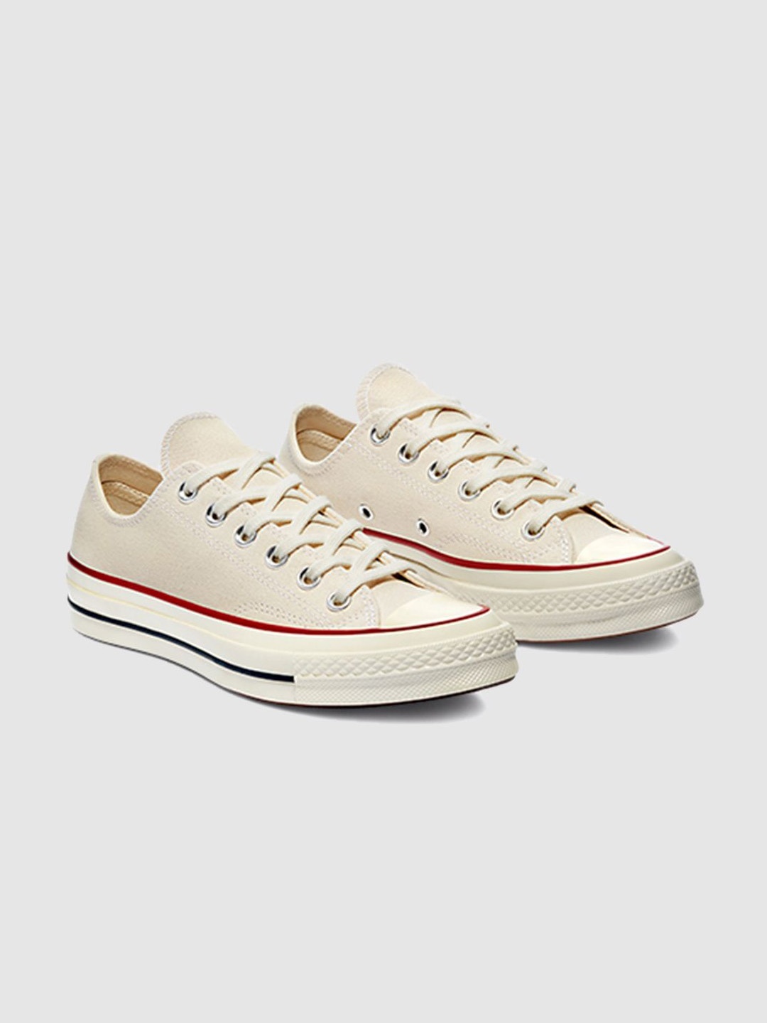 

Converse Unisex Chuck 70 Canvas Low Top Sneakers, Beige