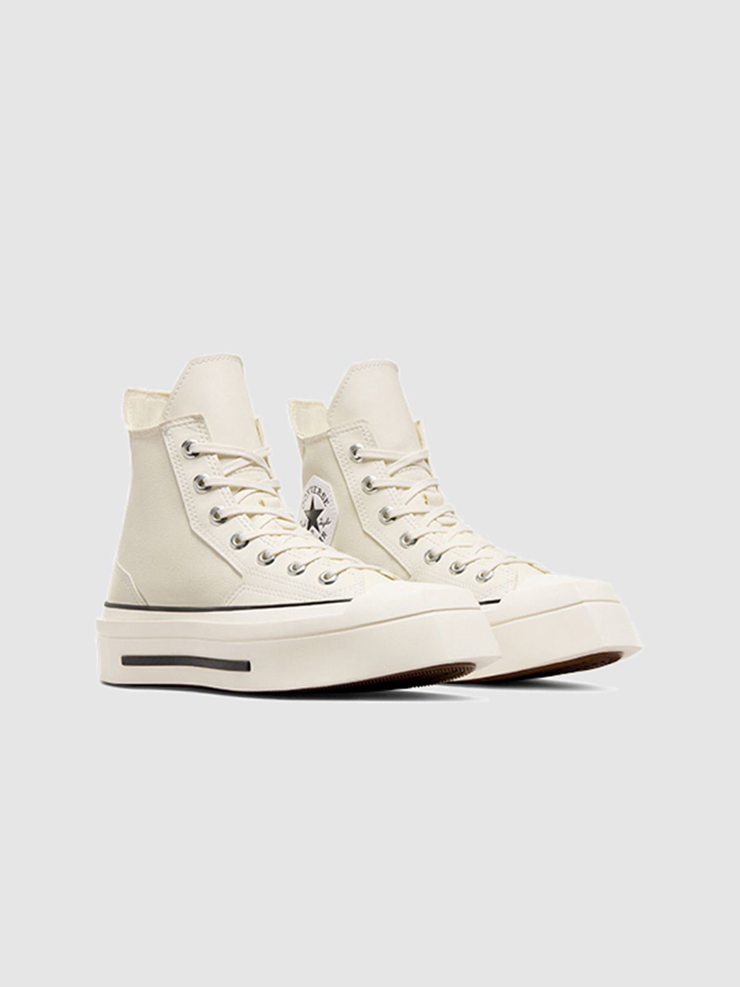 

Converse Unisex Chuck 70 De Luxe Squared High Top Sneakers, Beige