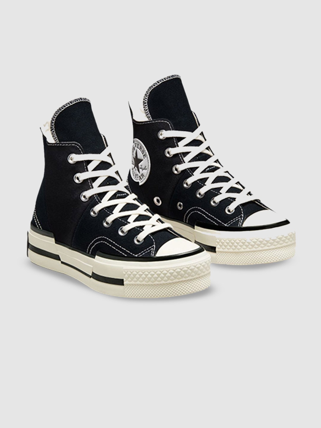 

Converse Unisex Chuck 70 Plus Canvas Hi-Top Sneakers, Black