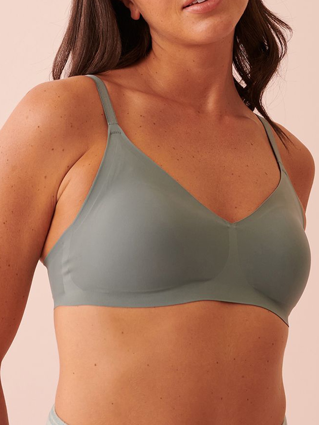 

La Vie en Rose Bra Medium Coverage Lightly Padded, Blue