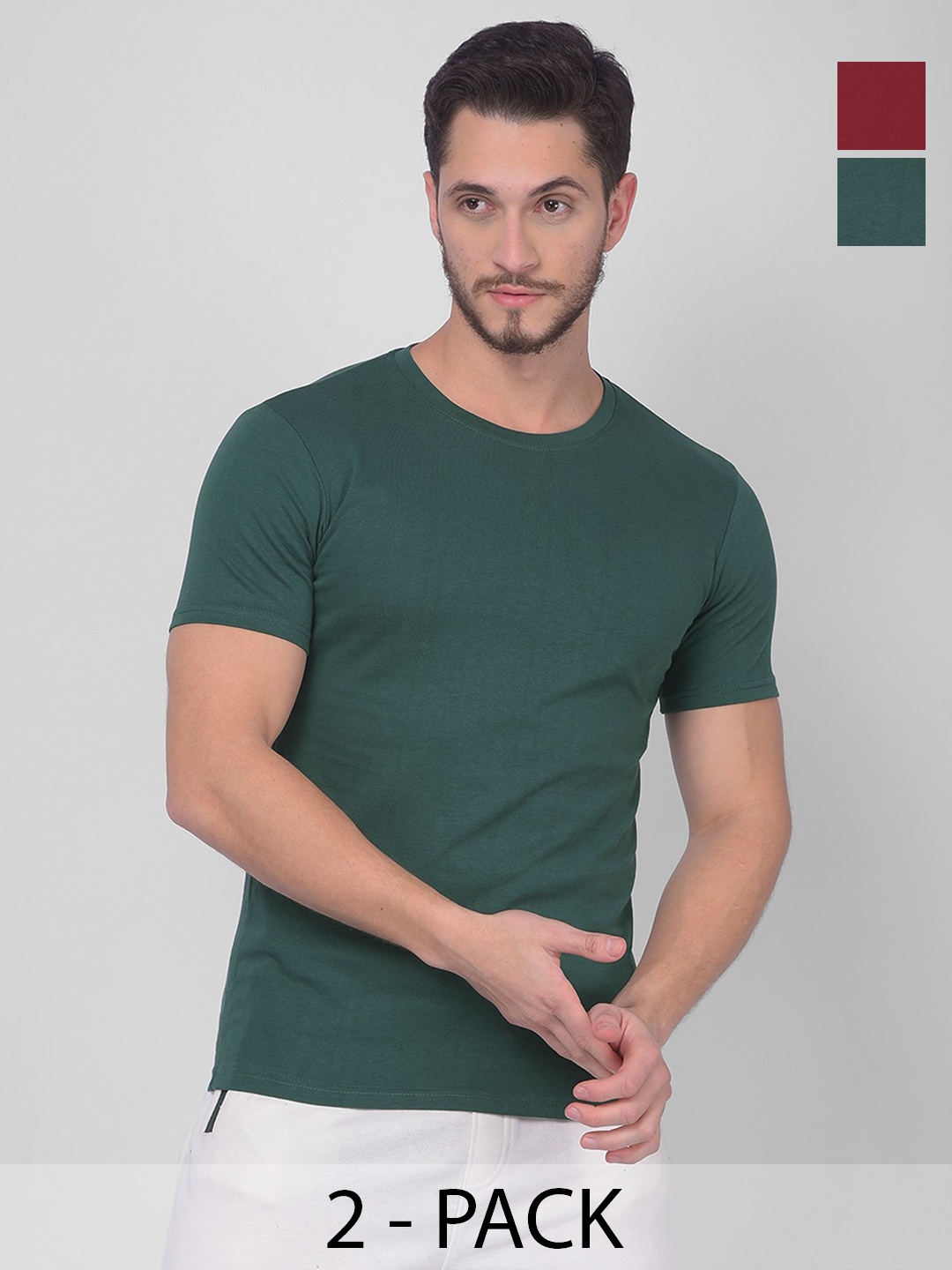 

Zeal Men 2 Pockets T-shirt, Maroon