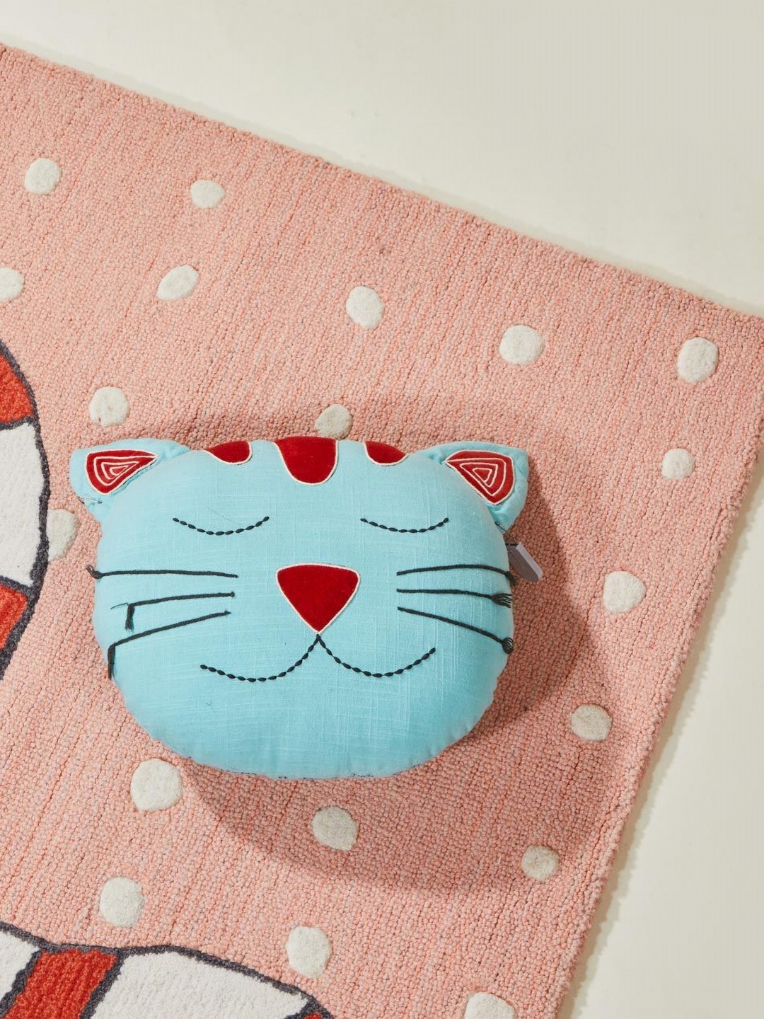 

Fabindia Blue Printed Cotton Cushions