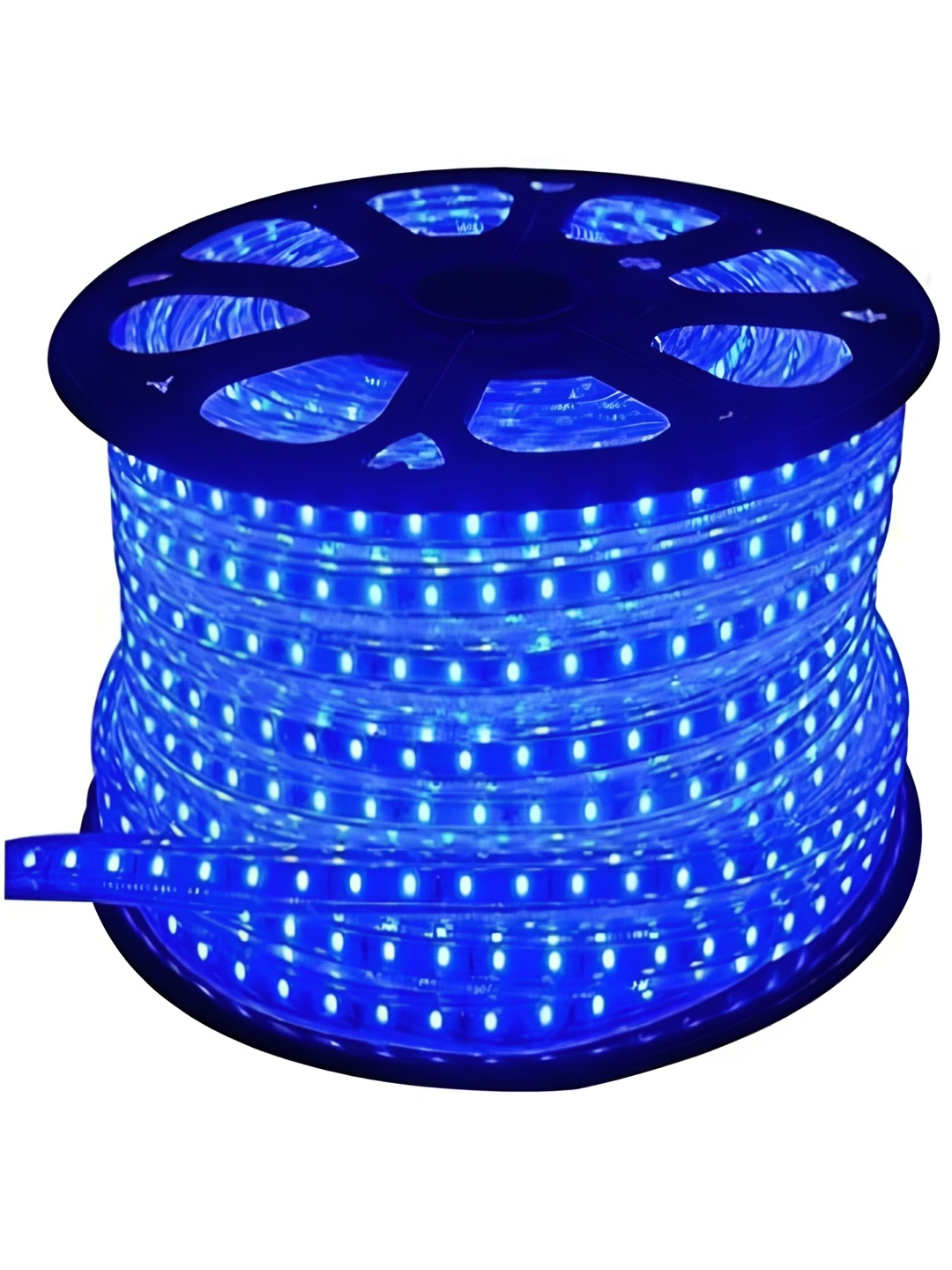 

ENORMITY Blue Rice Shape Rope String Lights