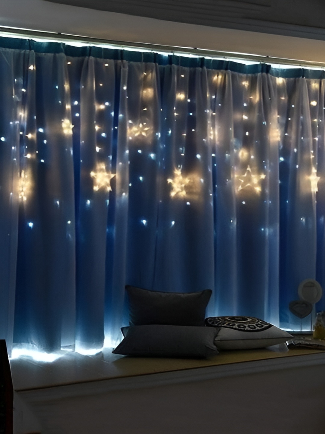 

ENORMITY Yellow Star Shape String Lights