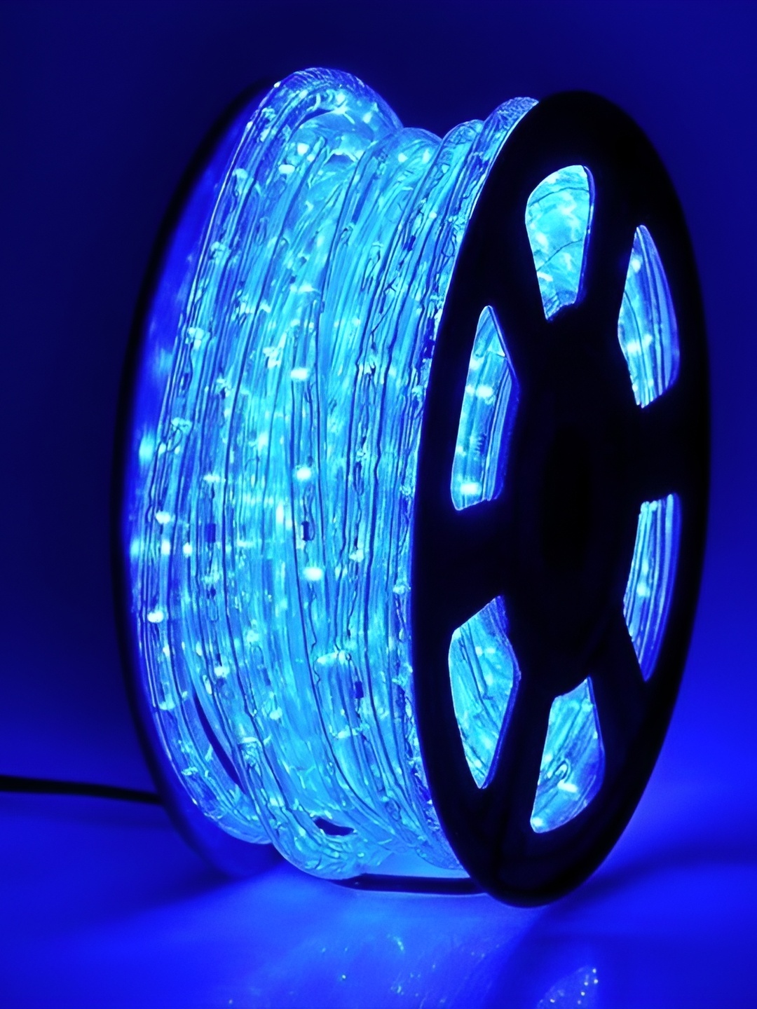 

ENORMITY Blue Rice Shape Rope String Lights