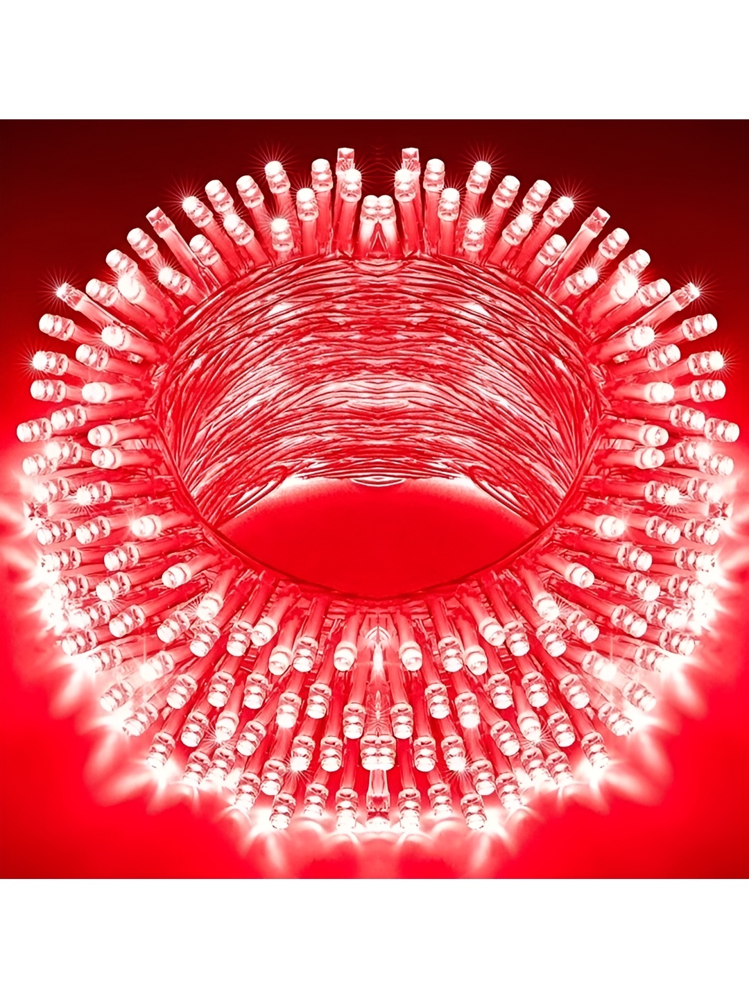 

ENORMITY Red Rice Shape String Lights