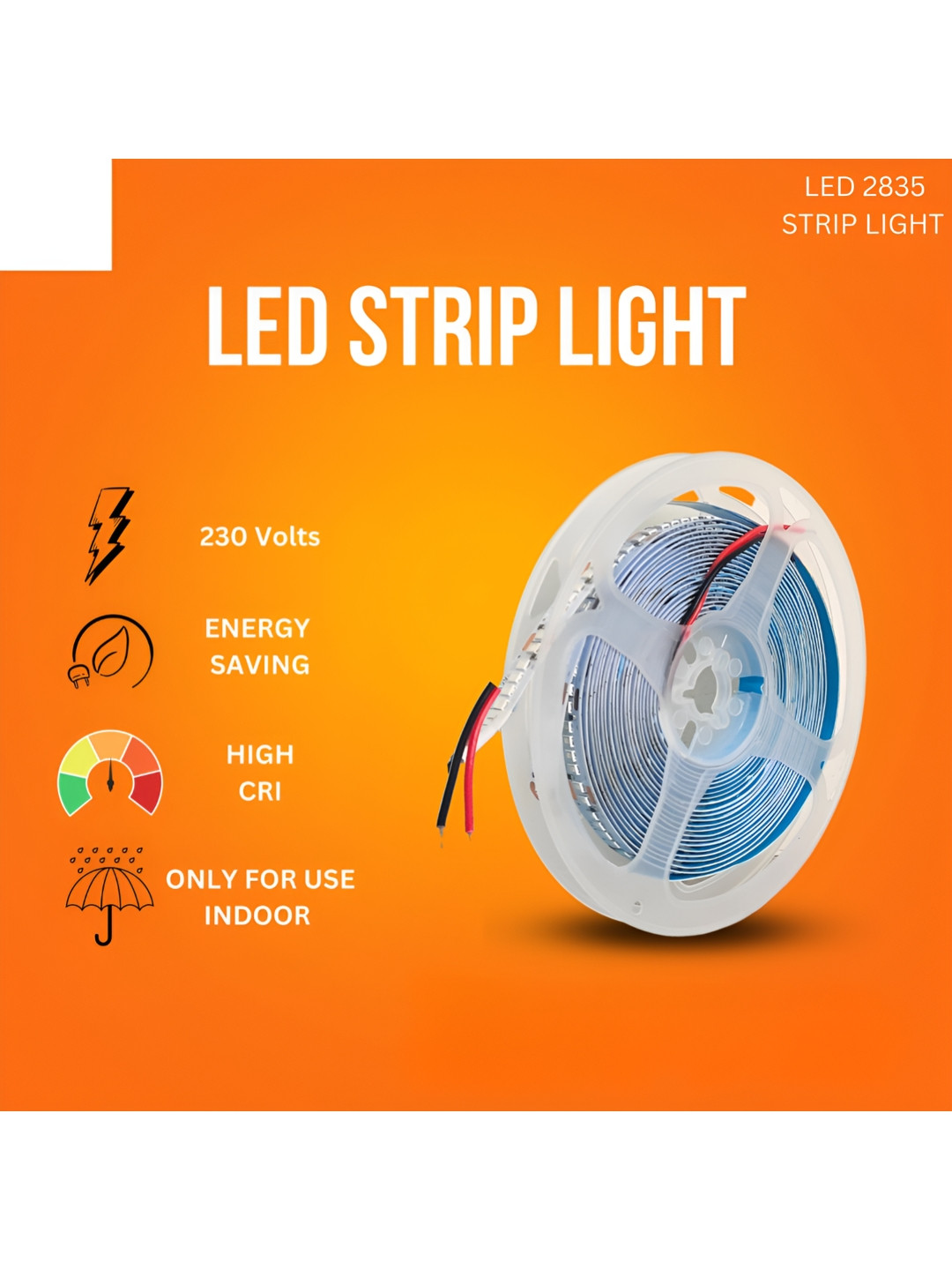 

ENORMITY Yellow Rice Shape String Lights