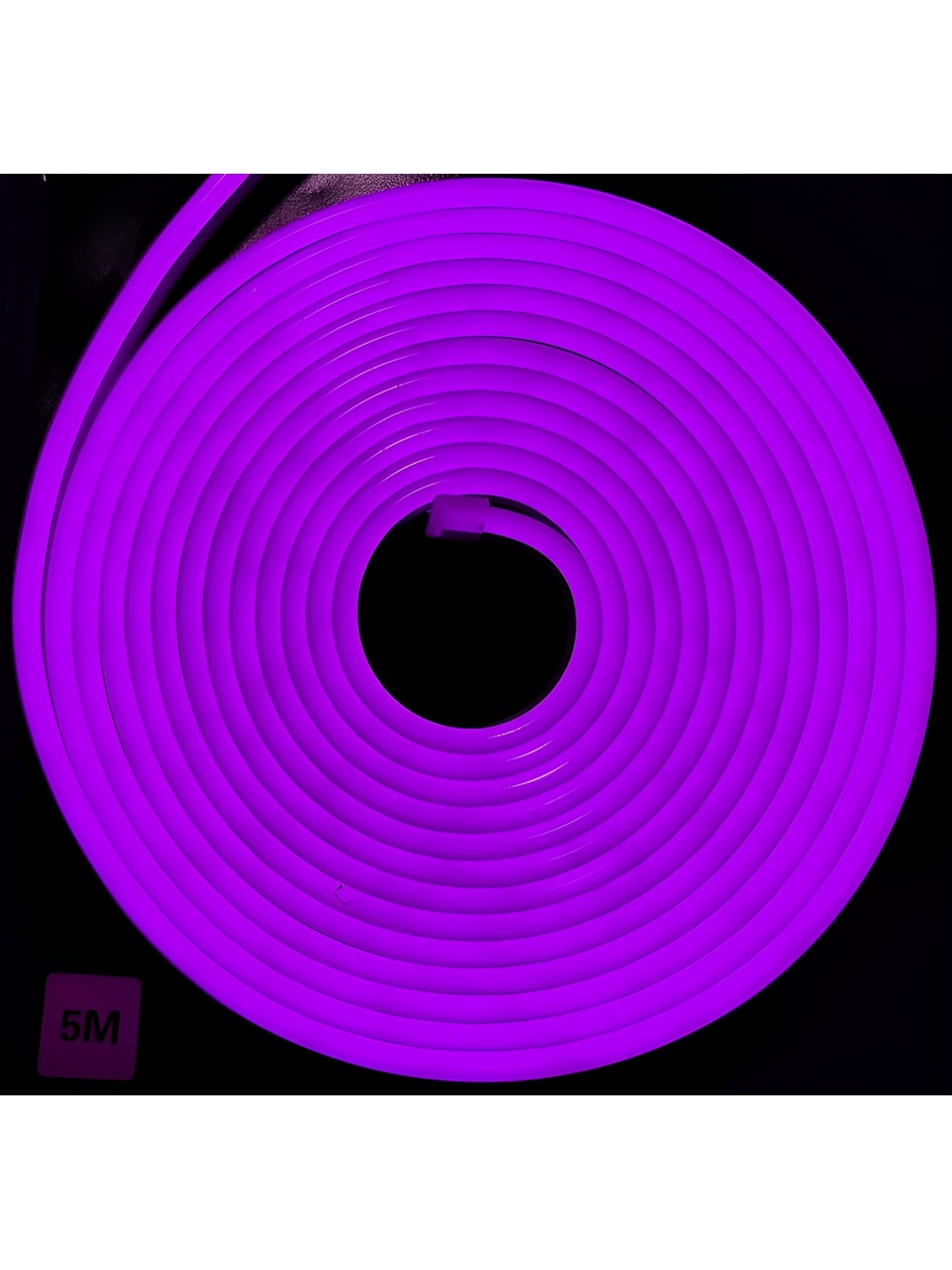 

ENORMITY Purple Rice Shape String Lights