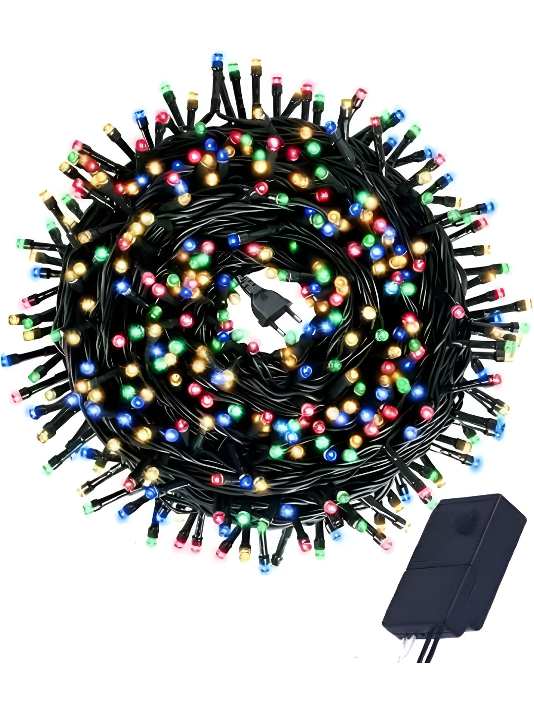 

ENORMITY Blue & Yellow Rice Shape String Lights