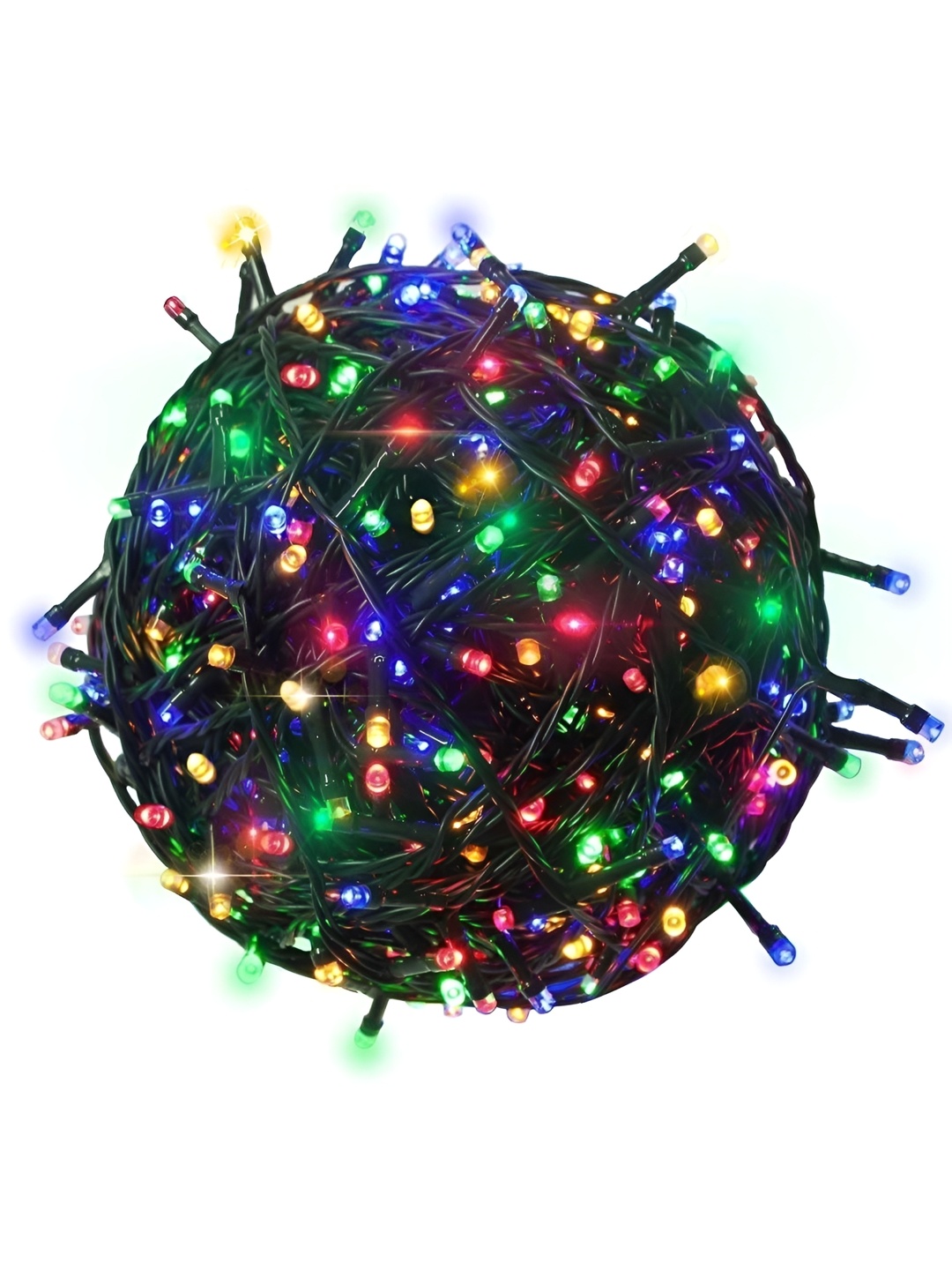 ENORMITY Blue & Yellow Rice Shape String Lights