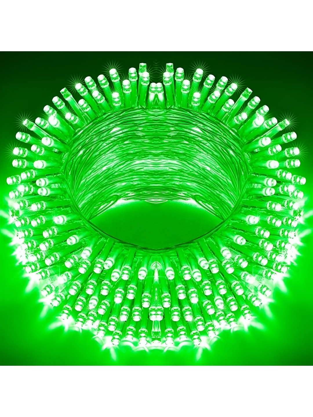 

ENORMITY Green Rice Shape String Lights