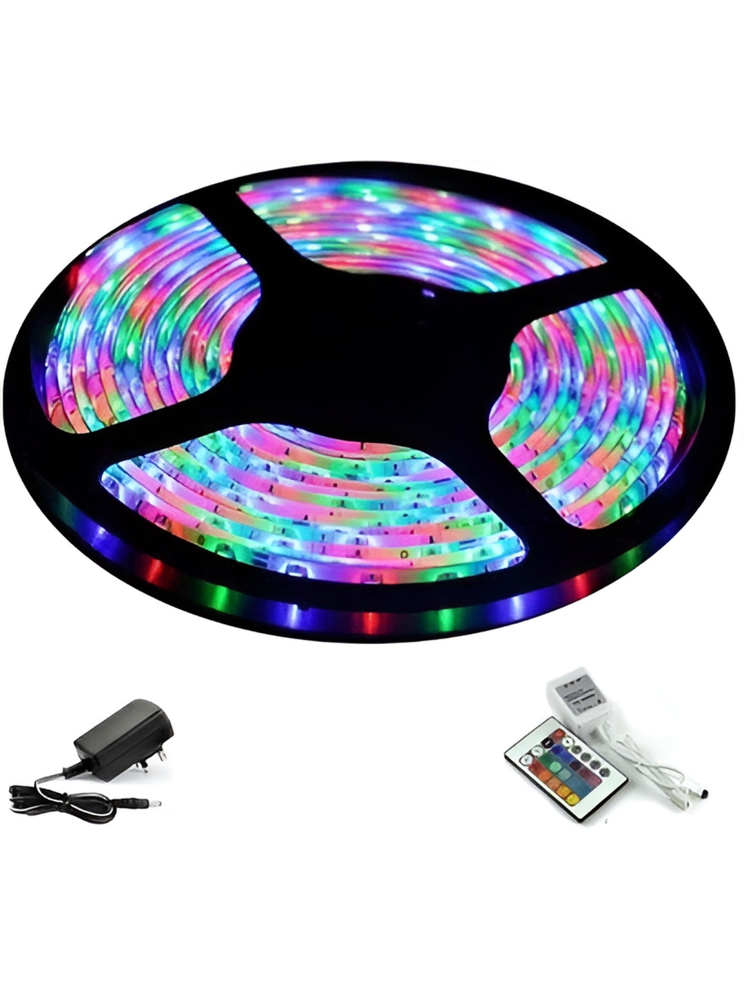 

ENORMITY Blue & Green Rice Shape String Lights