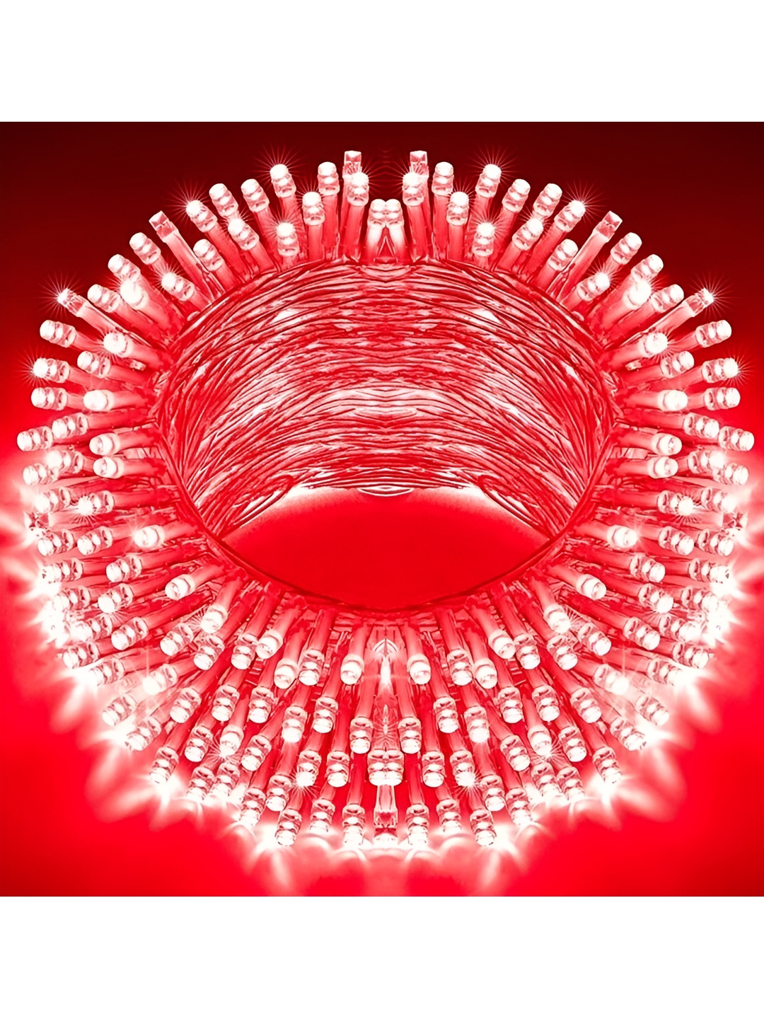 

ENORMITY Red Rice Shaped LED String Lights