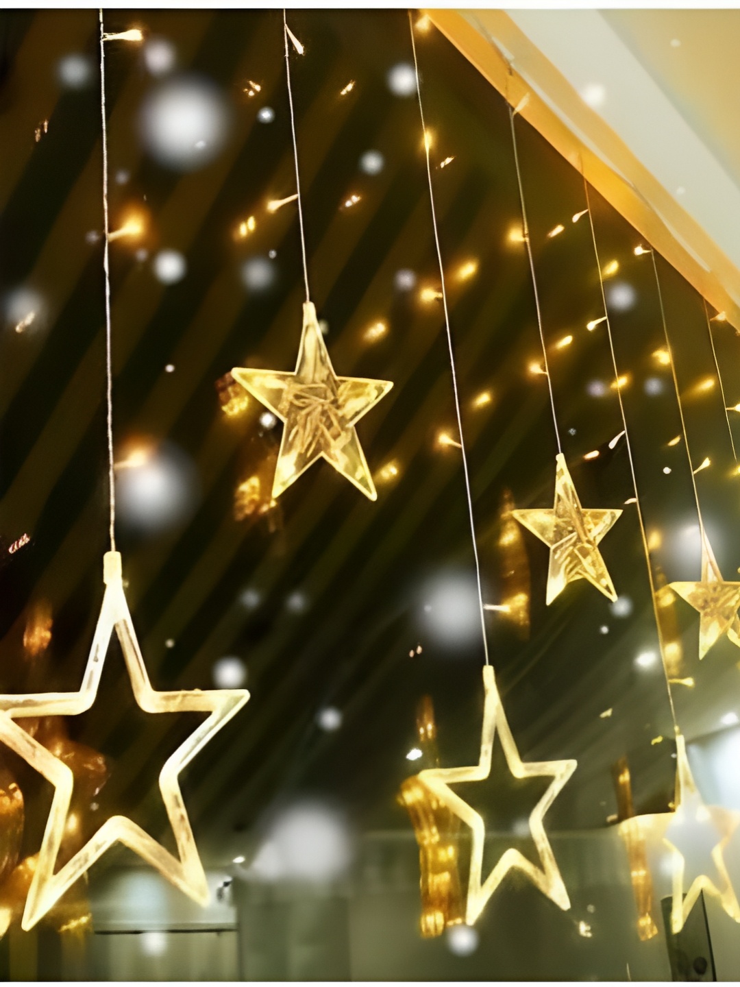 

ENORMITY Yellow Star Shape String Light