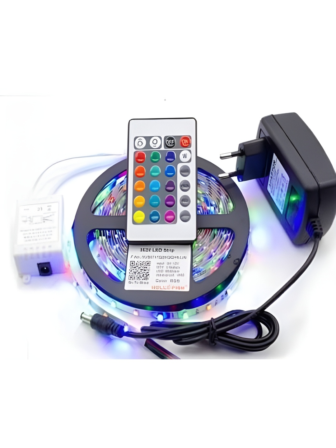 

ENORMITY Blue & Green Rice Shape String Lights