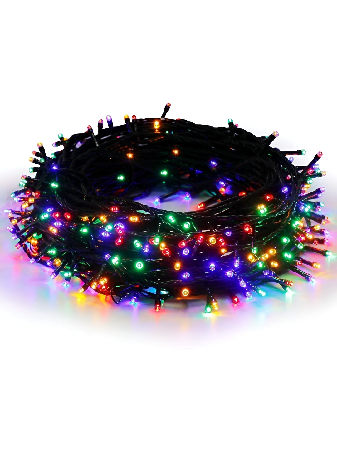 ENORMITY Blue & Green Rice Shape String Lights