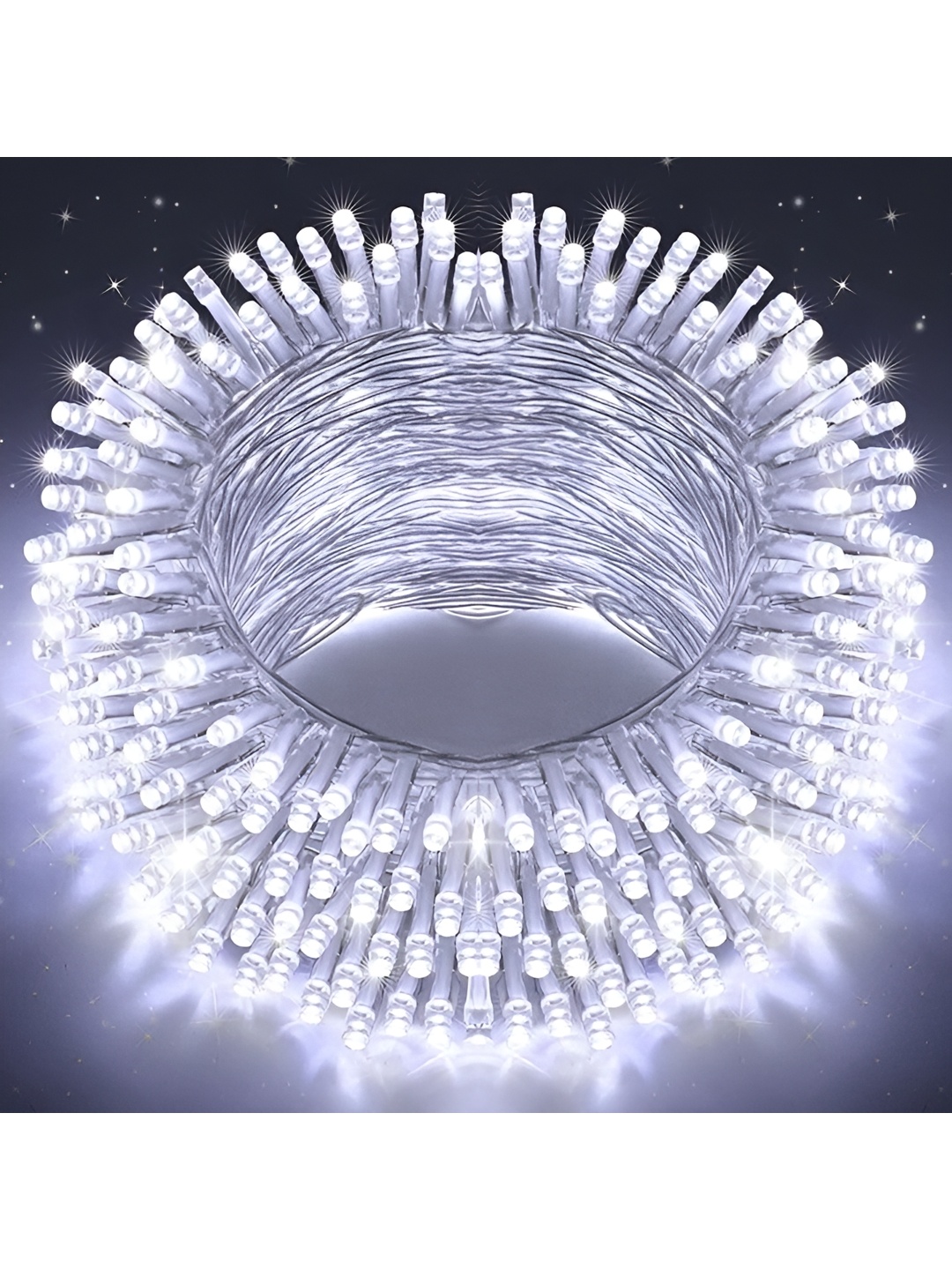 

ENORMITY White Rice Shape Bulb String Lights