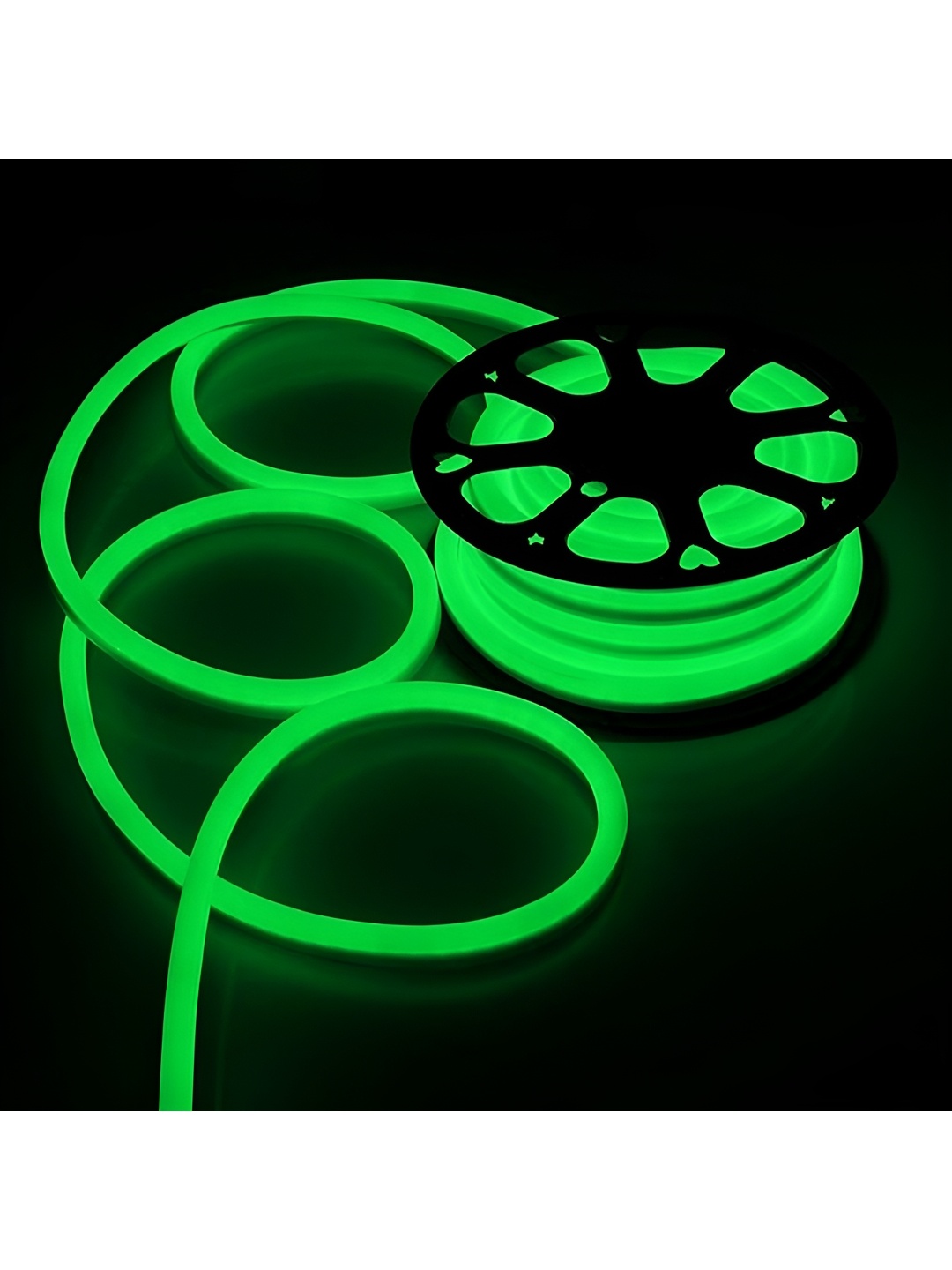 

ENORMITY Green Rice Shape Rope String Lights