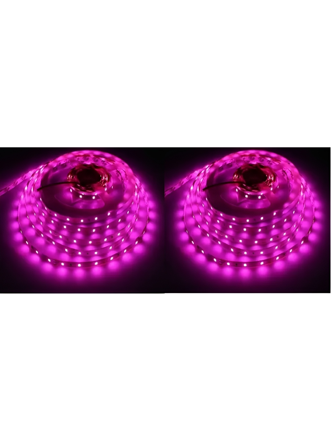 

ENORMITY Pink & White Star Shape Bulb String Lights