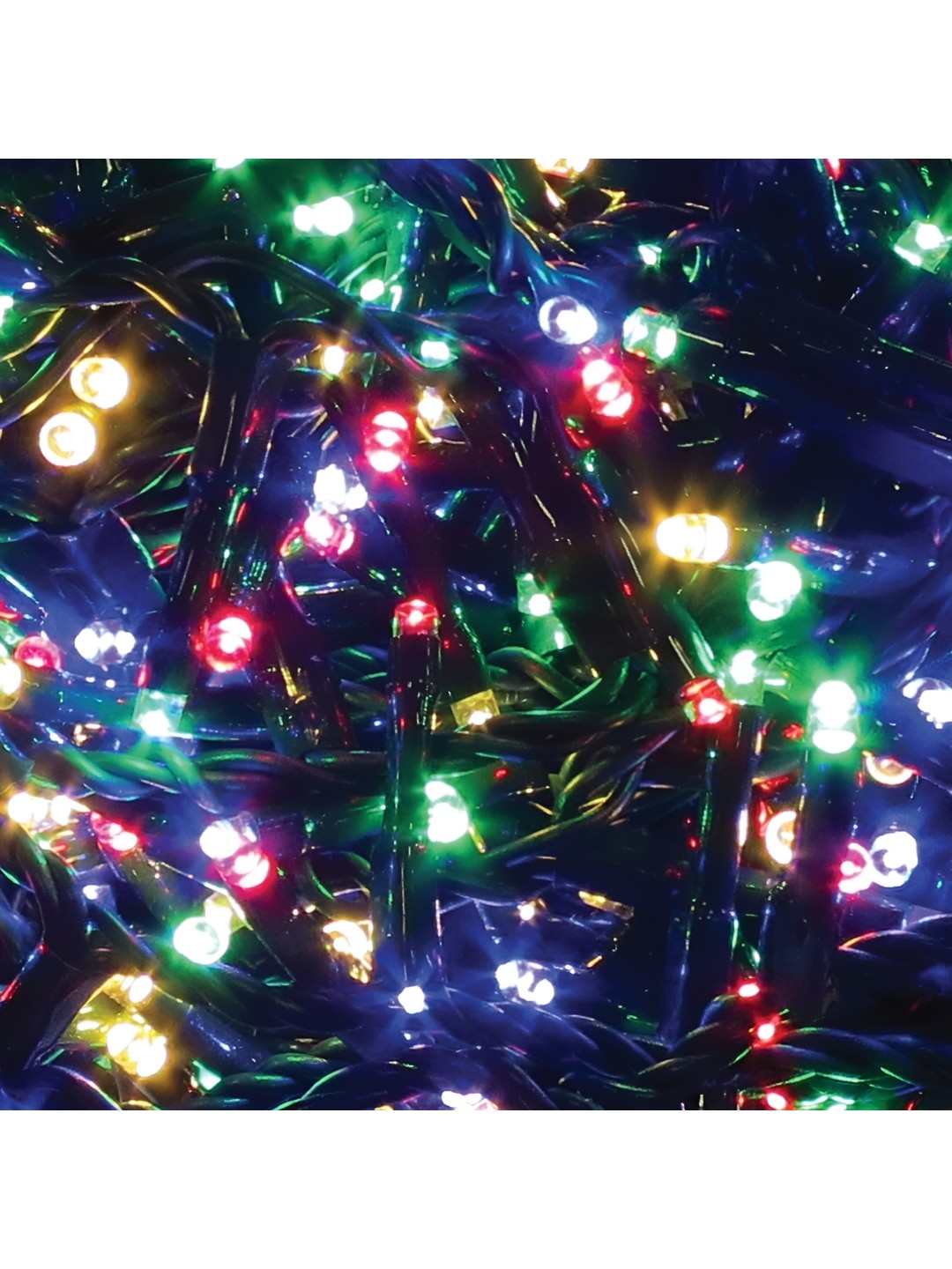 

ENORMITY Green & Blue Rice Shape Bulb String Lights